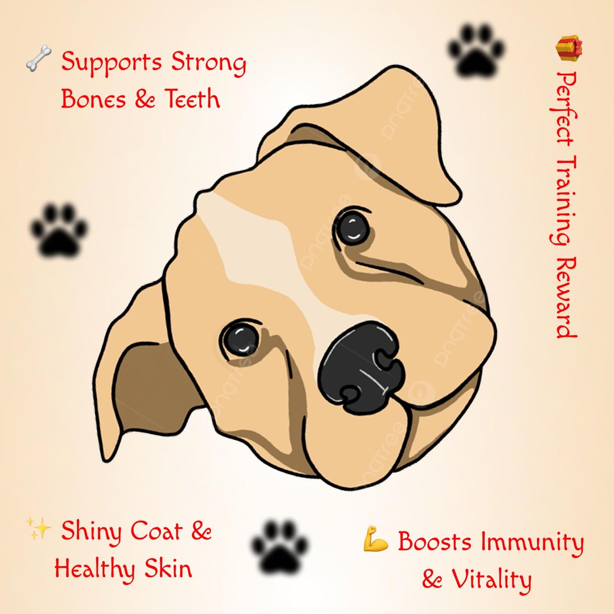 MUNCHOS Banana & Apple Dog Biscuits-1kg , 100% Vegetarian