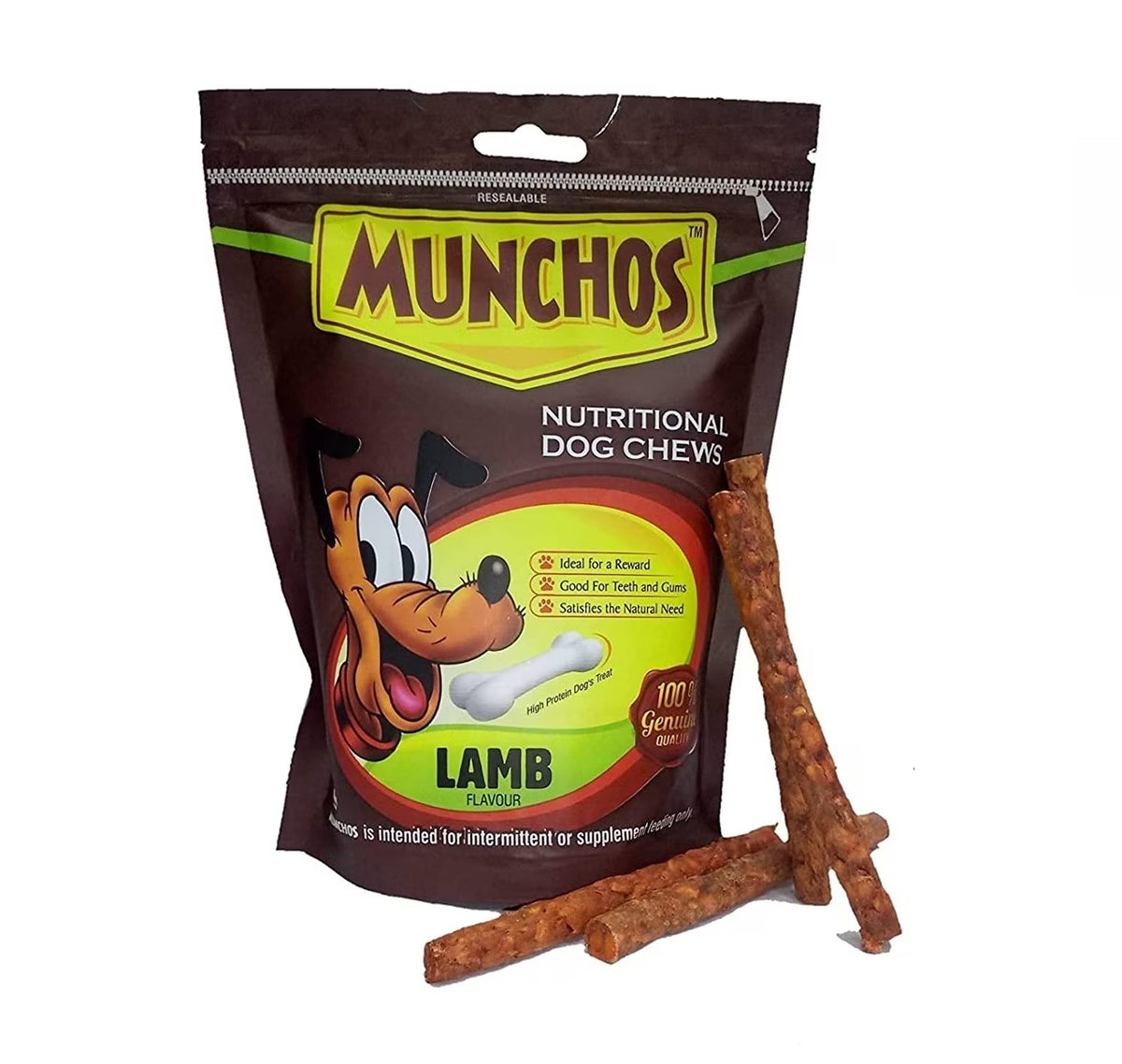 MUNCHOS Dog Treat Sticks, Natural, 450 g