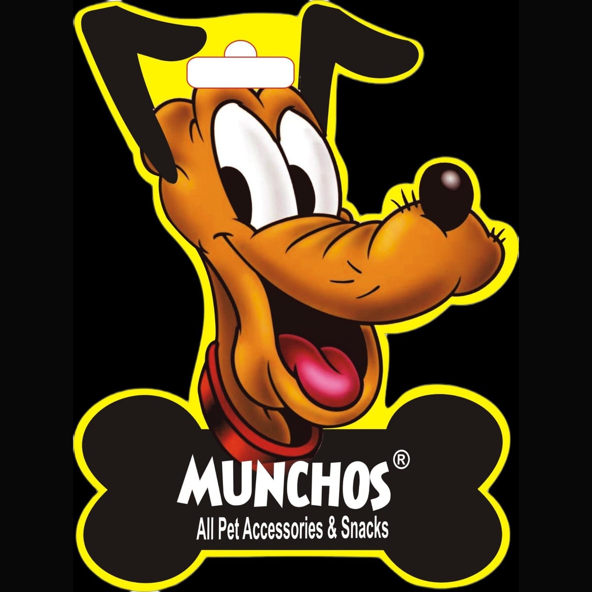 MUNCHOS High Quality Hard Wooden Ball Shape Dog Toy, Large