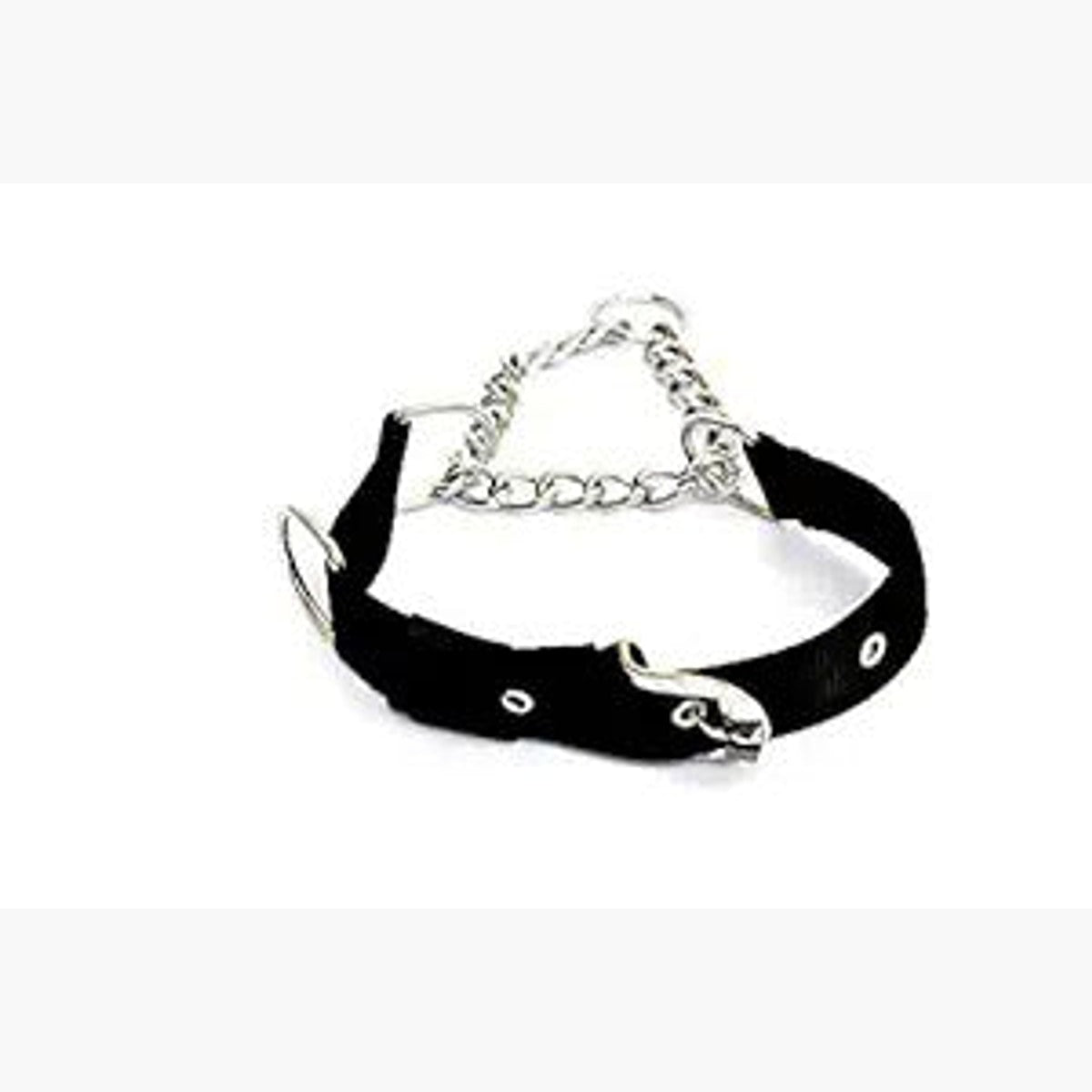 MUNCHOS Nylon Half Chain Dog Chock Collar