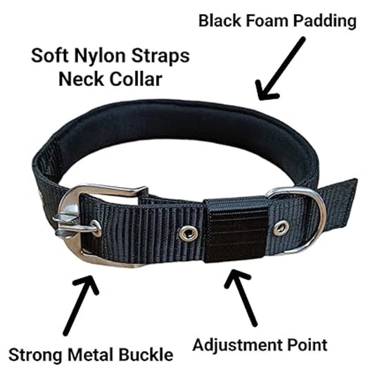 MUNCHOS Padded High Soft Comfortable Dog Collar