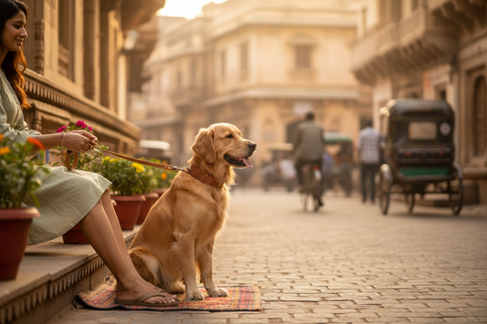 Dog collar leash India