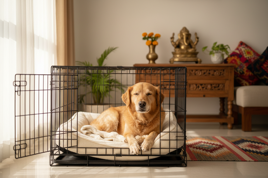 Dog crate training India
