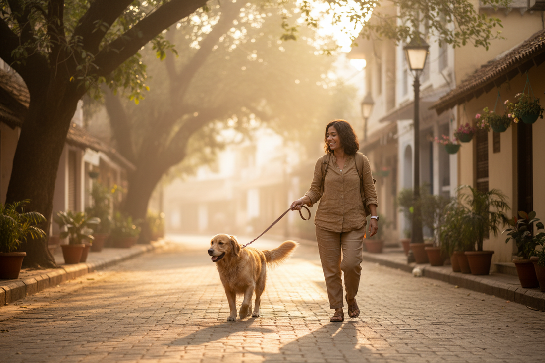 Dog leash training India
