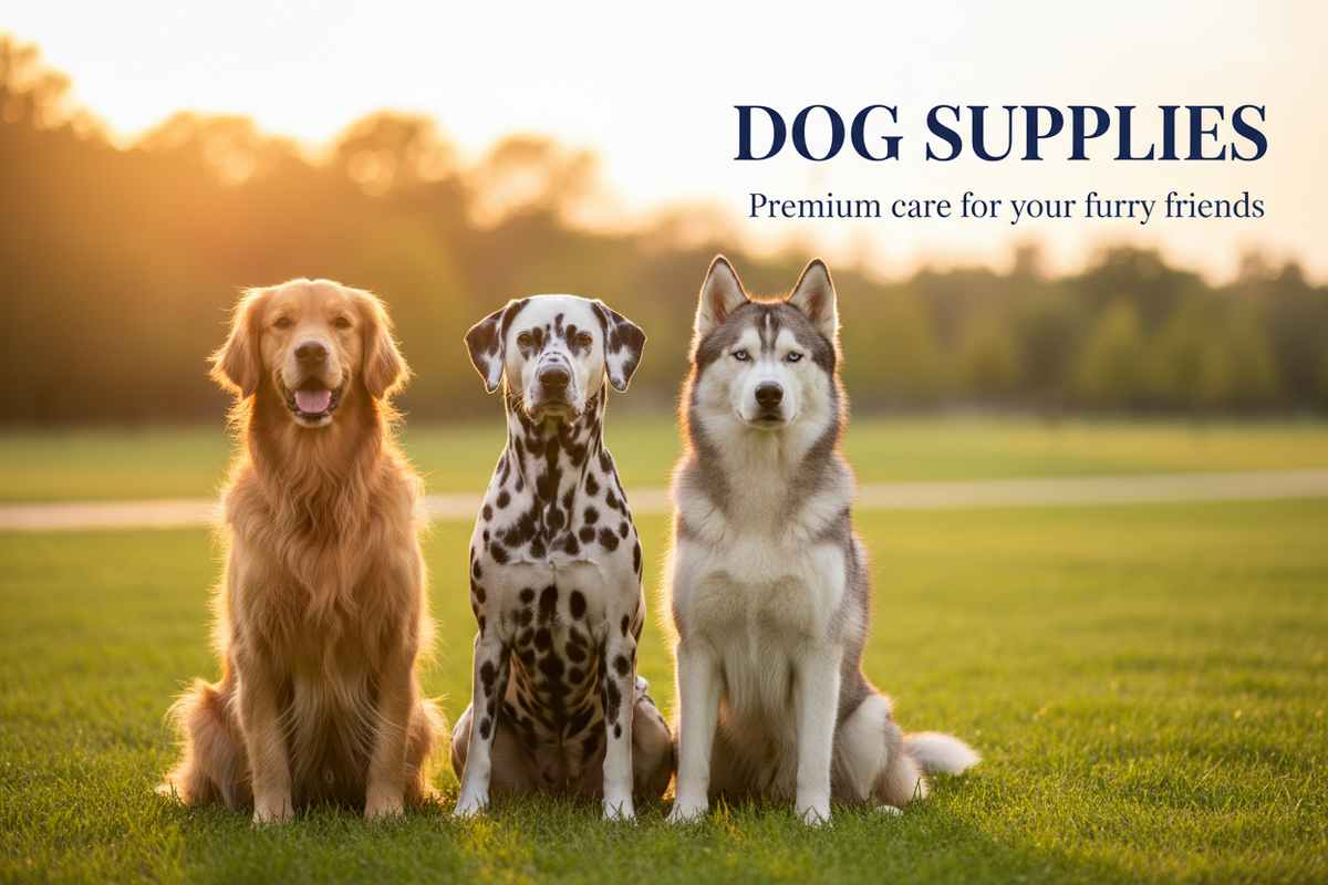 Dog Supplies Banner
