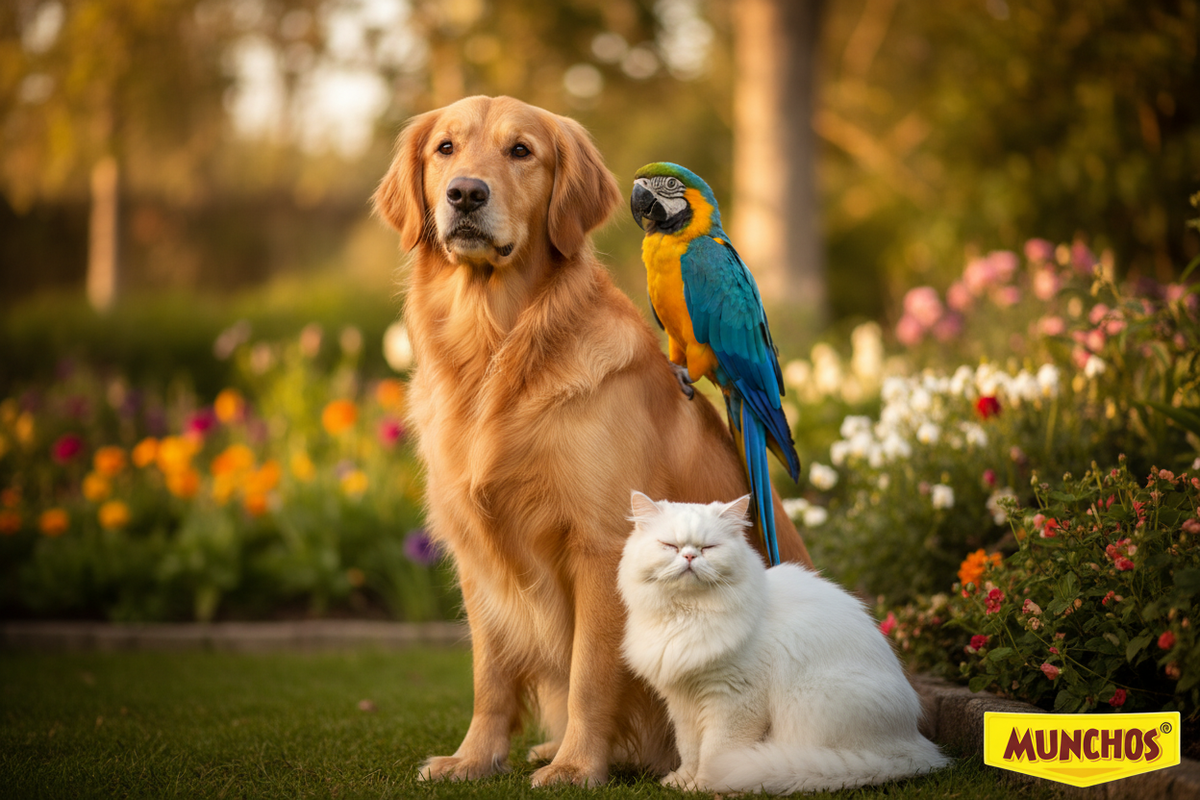 Dogs, Cats & Birds Together