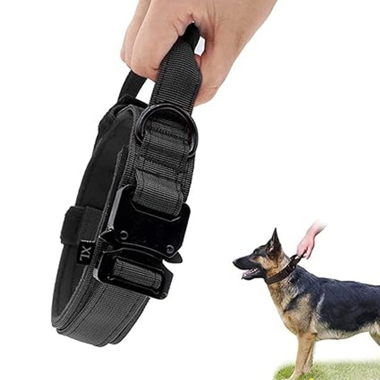 MUNCHOS Adjustable Nylon Clip Dog Collar