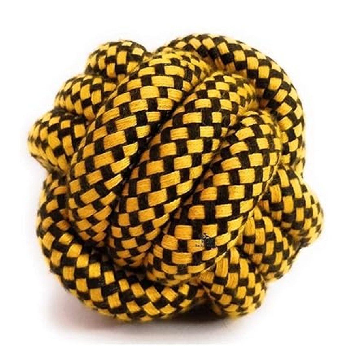 MUNCHOS Attractive Hard Ball Rope Dog Toy, Medium