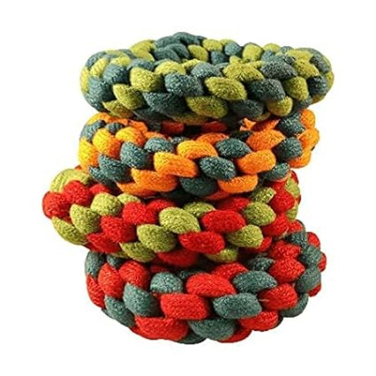 MUNCHOS Attractive Hard Ring Rope Dog Toy, Large