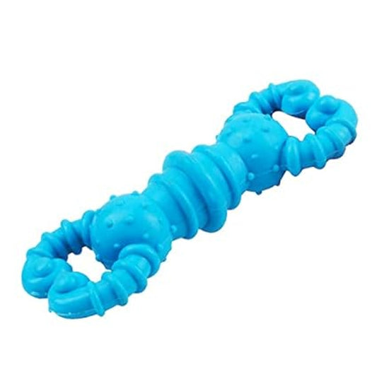 MUNCHOS Attractive Hard Rubber Crab Shape Dog Toy, Small