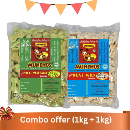 Munchos Combo Pack: Nutritious Dog Biscuits 2kg