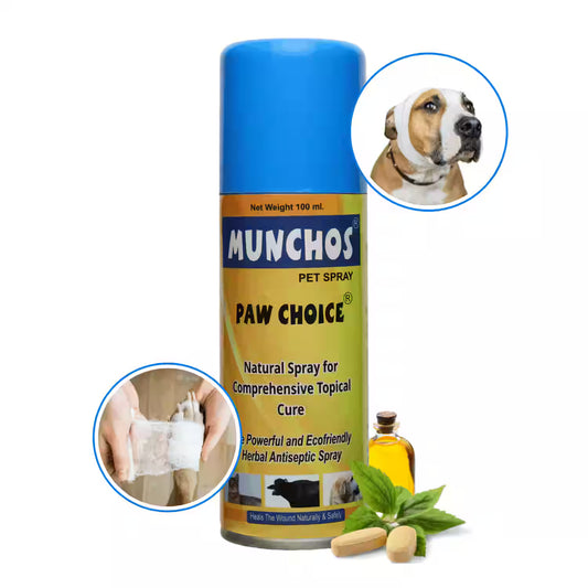 Munchos Herbal Spray for Pets - Natural Relief 100ml