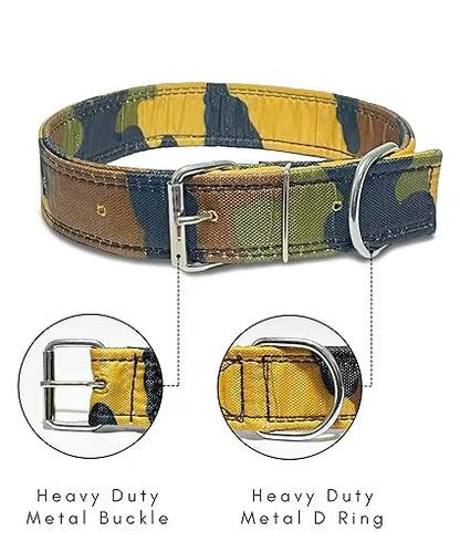 MUNCHOS High Military Dog Collar 0.75inch, Puppies