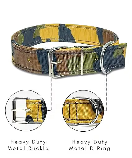 MUNCHOS High Military Dog Collar 0.75inch, Puppies