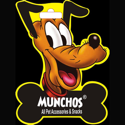 MUNCHOS High Quality Hard Wooden Ball Shape Dog Toy, Large