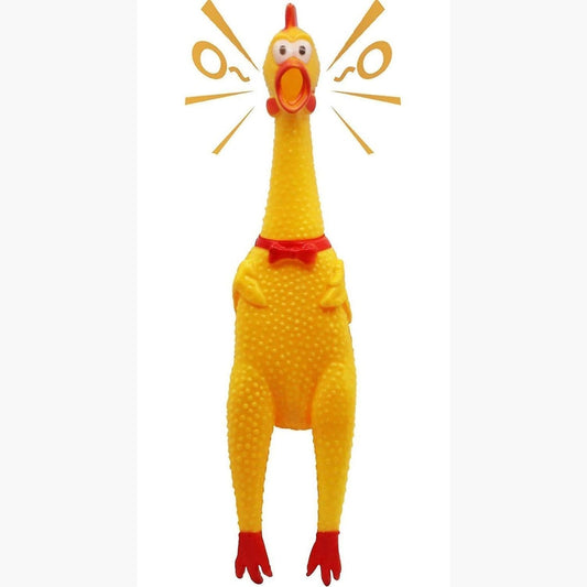 MUNCHOS High Quality Rubber Chicken Squeaky Toys for Dogs