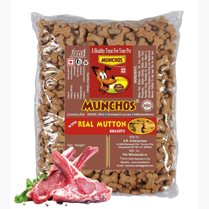 MUNCHOS Mutton puppy Dog Biscuit 1 kg