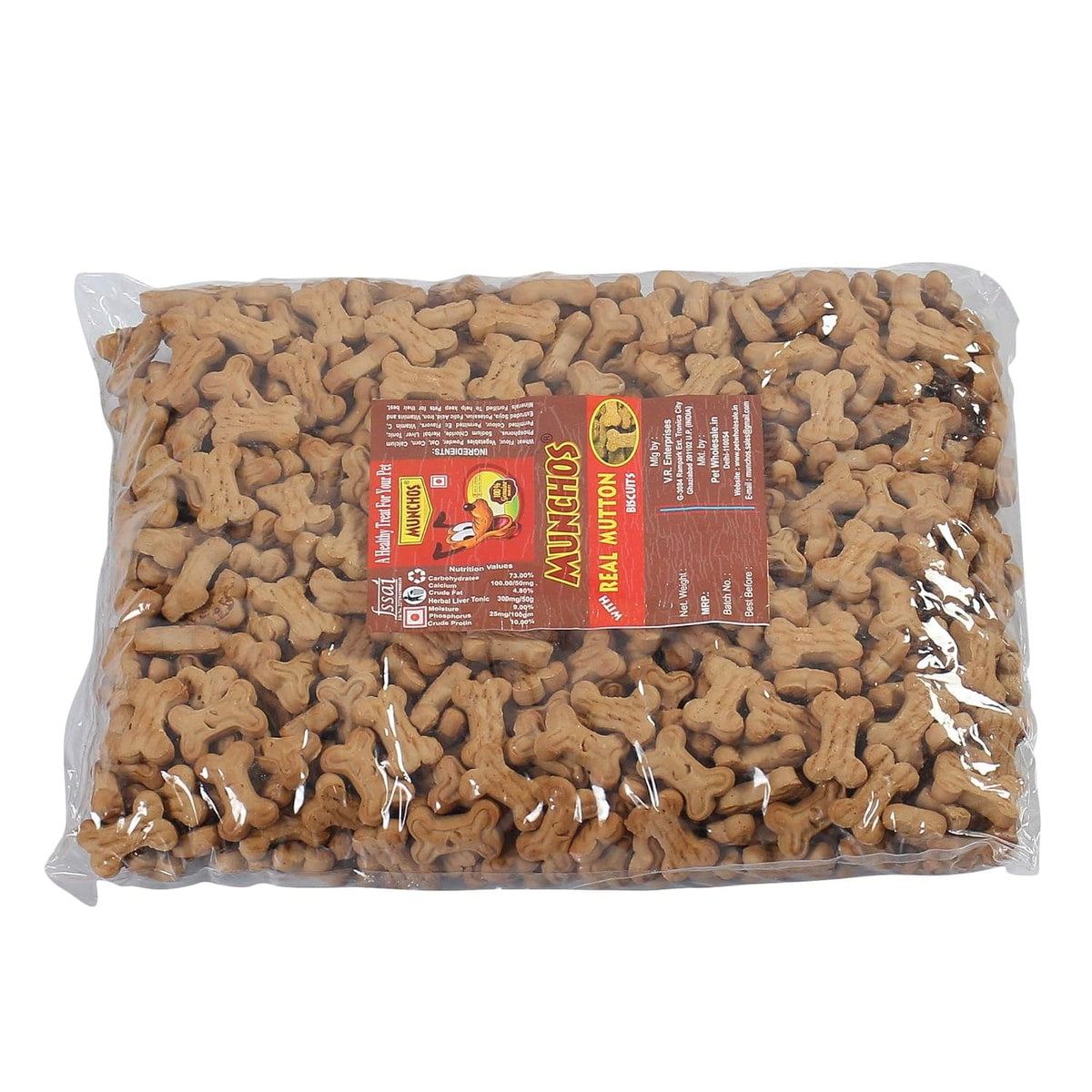 MUNCHOS Mutton puppy Dog Biscuit 1 kg