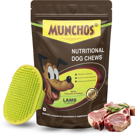 MUNCHOS Nutritional Dog Sticks with Free Massager
