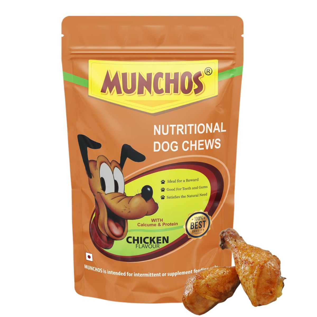 MUNCHOS Nutritional Dog Sticks with Free Massager