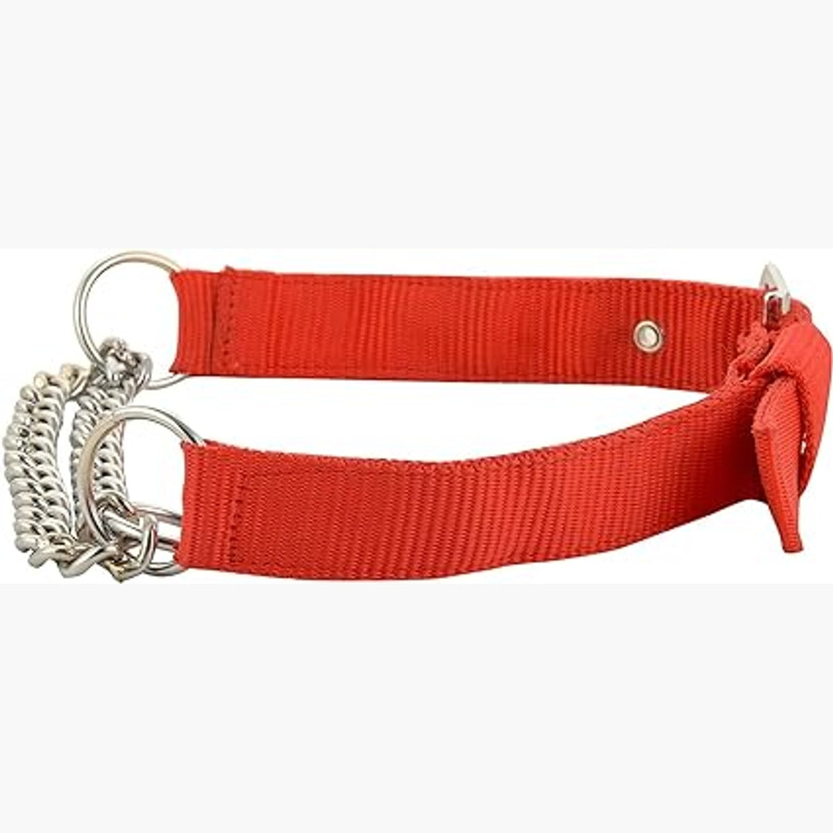 MUNCHOS Nylon Half Chain Dog Chock Collar