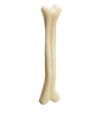 MUNCHOS Nylon Teether Hard Bone Dog Toy, Small