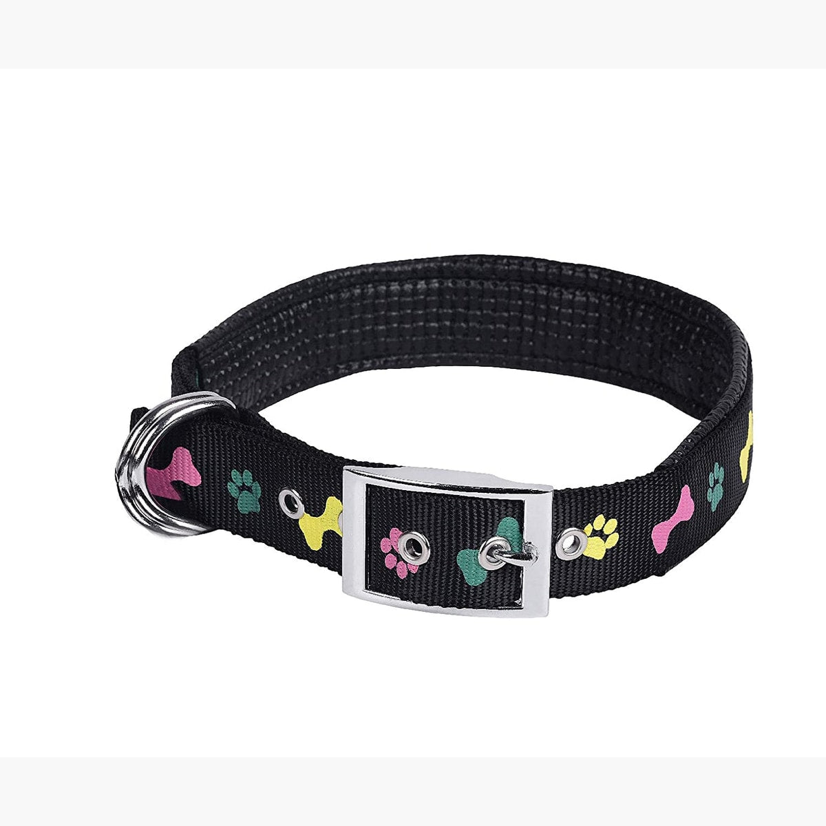 MUNCHOS Padded Nylon Soft Comfortable Dog Collar