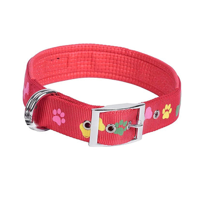 MUNCHOS Padded Nylon Soft Comfortable Dog Collar