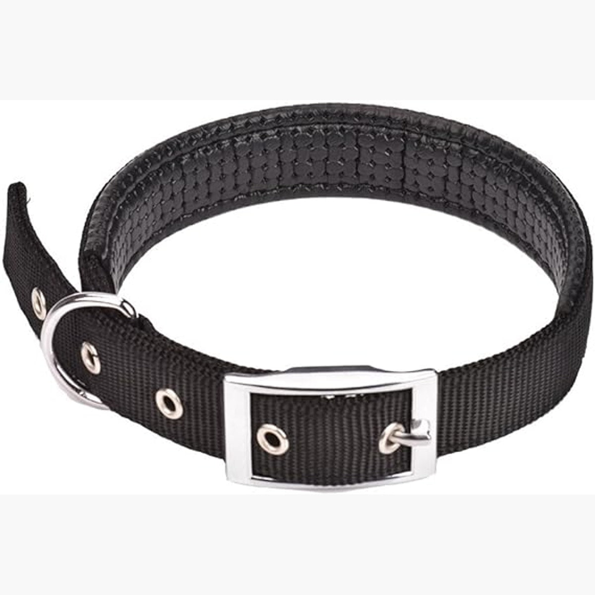 MUNCHOS Printed Padded Heavy Dog Collar 1.5inch, Large