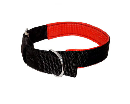 MUNCHOS Printed Padded Heavy Dog Collar 1.5inch, Large
