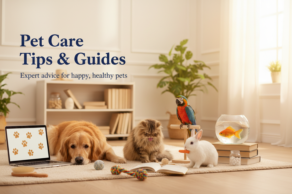 Pet Care Blog Banner